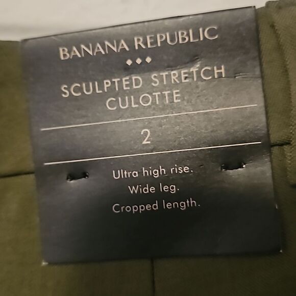 Banana Republic Sculpted stretch Culotten 2 - Picture 7 of 7